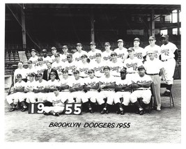 1955 Brooklyn Dodgers 8X10 Team Photo Baseball Mlb Picture - $4.94