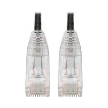 TRIPP LITE Cat6 Gigabit Patch Cable Snagless Utp RJ45 Molded Slim, 2', B... - $11.20