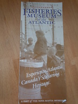 Historic Guide Fisheries Museum of The Atlantic Nova Scotia Brochure 1999 - $4.99