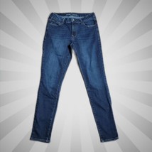 Old Navy Rockstar Skinny Denim Blue Jeans ~ Sz 8 ~ Mid Rise ~ 28.5&quot; Inseam - £14.38 GBP