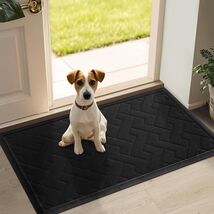 LEKEEPGO Door Mat Outside Entrance Absorbent Indoor Outdoor Front Door M... - $48.68