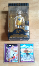 Stephen Curry Warriors LOT (3) 2021 NBA GOLD Chase Figure/ Magicians/ SKY VIEW - £16.76 GBP