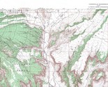 Cannonville Quadrangle Utah 1966 USGS Topo Map 7.5 Minute Topographic - $23.99
