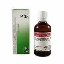 Dr Reckeweg Germany R38 Drops 22ml | 1,2,3,4,5,6,8,10,12,15,20 Pack - £9.85 GBP+