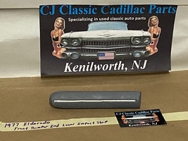 Oem 1977 Cadillac Eldorado Front Bumper End Lower Impact Strip Cushion - £97.33 GBP