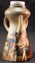 Royal Bayreuth Bavaria Scenic China 3 Handled Vase Minstrels / Musicians  - £40.05 GBP