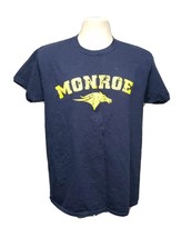 Monroe College Womens Large Blue TShirt - $334.49 MXN