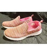 Athletic Works Women’s Pink Purple Orange Knit Memory Foam Slip On Shoes... - $15.00