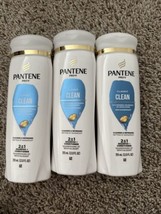 Lot Of 3 Pantene Pro V Classic Clean 2in1 Shampoo/Conditioner 12oz - £9.54 GBP
