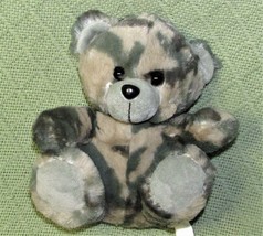 Vintage Bear Forces 1989 America Camo Teddy 7&quot; Plush Stuffed Animal Soft Toy - £8.63 GBP