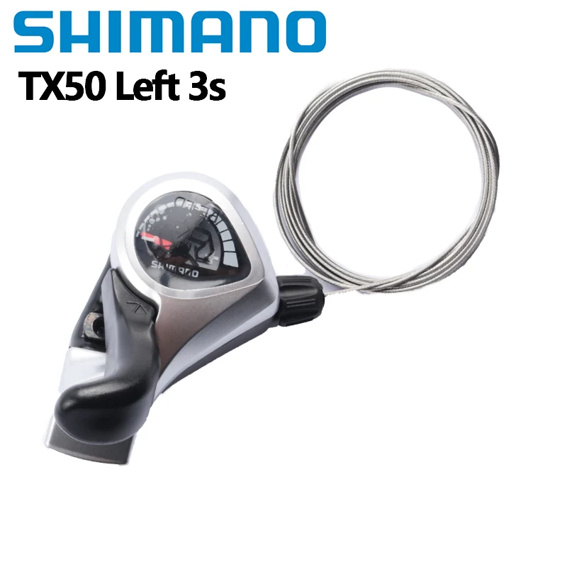 Shimano Tourney TX50 Thumb Shifter Gear Lever 3 6 7 18 21 Speed MTB  Mountain Bi - $50.57