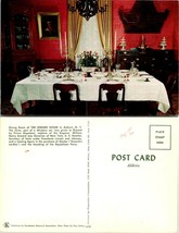 One(1) New York(NY) Auburn Seward House Dining Room 60 Place Set VTG Postcard - £7.39 GBP