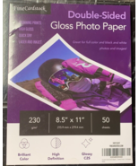 Photo Paper for Inkjet &amp; Laser Printers – Extra Thick, High Gloss – 50 S... - $241.67 MXN