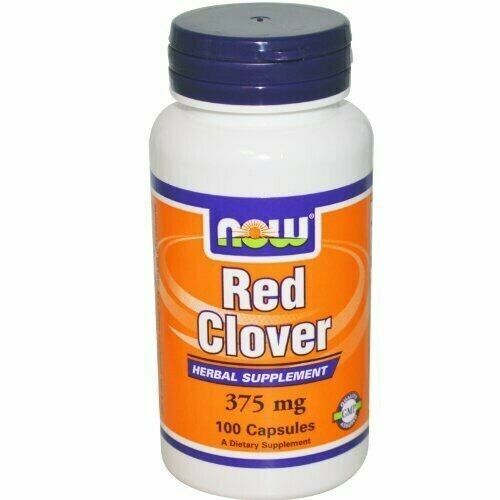 Primary image for Now Foods, Red Clover, 375 mg, 100 Capsules