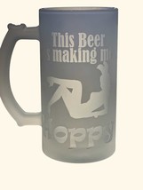 Frosted Make me Hoppy beer mug - $14.99