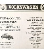 1954 Volkswagen Gilder And Co Automotive Advertisement Automobilia E89J - $27.34 CAD