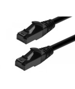 Monoprice 44661 MONOPRICE CAT6A 3FT BLACK FLEXIBLE TPE PATCH CABLE_ UTP_... - $28.94