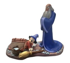 Disney WDCC &quot;Oops&quot; Mickey and Yen Sid from Fantasia 2000  COA - $140.24