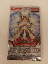 Yu-Gi-Oh! Light Of Destruction 1st Edition 9 Cards Booster Pack Factory ... - $149.99