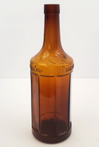 Vintage Duffys 1842 Apple Juice Vinegar Brown Bottle - £11.91 GBP