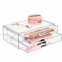 Stackable Acrylic Makeup &amp; Storage Drawers 2 Pack - $75.23