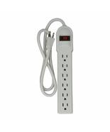 Uninex PS09S Heavy Duty 6 AC Outlet Power Strip, Surge Protector, 14/3 A... - £15.63 GBP
