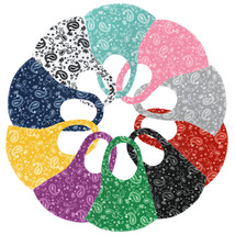 Paisley Assorted Colors Face Mask Reusable Washable Breathable Comfortable - £8.40 GBP