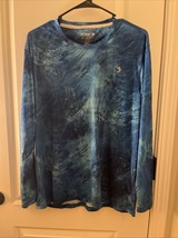Reel Legends Reel-Tec Men&#39;s Patterned Long Sleeve T-Shirt Fishing Size M... - $59.86 CAD
