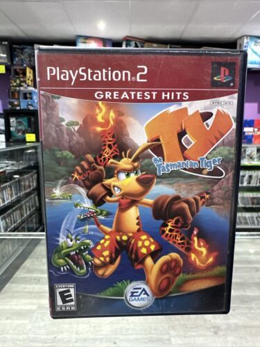 Ty the Tasmanian Tiger (Sony PlayStation 2, 2002) PS2 Tested! - $8.81