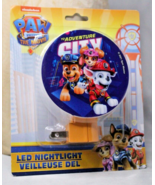 Paw Patrol Nickelodeon LED Nightlight The Adventure City 2022 Peachtree - £6.06 GBP