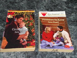 Love Inspired Jane Peart lot of 2 Christian Romance Paperbacks - £3.07 GBP