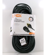 HDX 75ft. 16 Gauge Indoor/Outdoor Landscape Extension Cord 10 Amp Green ... - £19.47 GBP