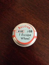 Vintage Bulova Cal. 4AE #59 Wrist Watch Factory Escape Wheel, 4 Ae, 59 - £15.71 GBP