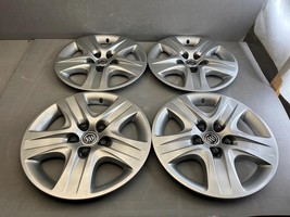 UNIDENTIFIED OEM 10 11 Buick 17&quot; Hubcap Set of 4 Wheel Cover W/ Emblem 9... - $217.80