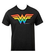 Rainbow Wonder Woman Pride Logo T-Shirt Graphitti Designs (NEW) - €27,44 EUR