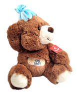 Aurora GET WELL Bear 12&quot; Bandage Ice Bag Stuffed Animal Plush Eco-Friend... - £11.12 GBP