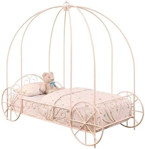 Primary image for Coaster Co-400155T Twin Canopy Bed, Powder Pink.