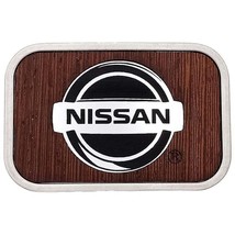New Nissan Woodgrain Metal Belt Buckle - $15.84