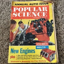 Vintage Popular Science Magazine October 1961 Annual Auto Issue New Engines - $5.53