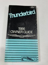 Vintage 1986 Ford THUNDERBIRD  Owners Manual - Owner Guide - $14.84