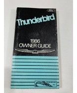 Vintage 1986 Ford THUNDERBIRD  Owners Manual - Owner Guide - $14.84