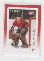 2016 Canada Post Montreal Canadiens Gump Worsley Great Canadian Goalies Stamp - £3.12 GBP