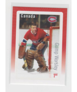 2016 Canada Post Montreal Canadiens Gump Worsley Great Canadian Goalies Stamp - $3.99