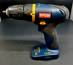 RYOBI 12V 3/8" Cordless Drill Driver HP412 Tested Tool Only - $22.76