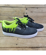 Heelys Pro 20 Print Shoes SZ 7 Roller Skate Sneakers Skate Shoe Green Slime - $12.82