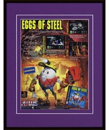 Eggs of Steel 1999 Playstation Framed 11x14 ORIGINAL Vintage Advertisement - £27.17 GBP