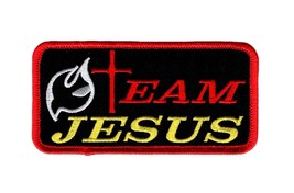 Team Jesus Christian in God Hook Patch 4.0 X 2.0 inch - £7.04 GBP