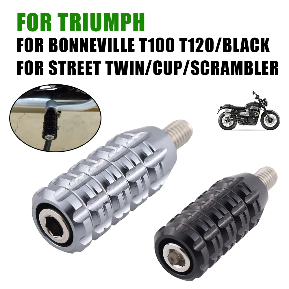 For TRIUMPH BONNEVILLE T100 T120 Black STREET TWIN CUP  Motorcycle Acces... - £11.17 GBP