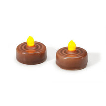 Led Tea Lights Rustic Wax Dipped - $32.49