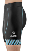Womens Triathlon FX Tri Bike Shorts by SLS3 - black blue - size XS - £51.87 GBP